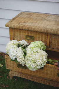 Vintage Wicker Dresser