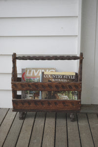Spanish Brutalist Magazine Holder