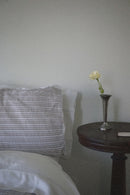 Silver-Plated Trumpet Vase with Floral Detail