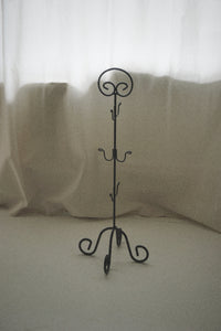 Vintage Wrought Iron Mug Stand