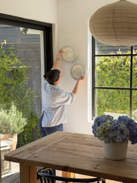 Pair of Antique Gien Shallow Ironstone Bowls