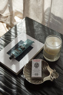 Silver-Plated Shell Dish with Mother of Pearl Spoon