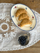 Antique Oval Lace Doily