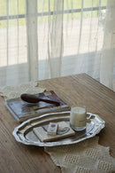 Stainless Steel Scalloped Serving Platters