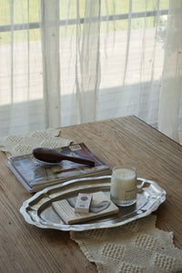 Stainless Steel Scalloped Serving Platters