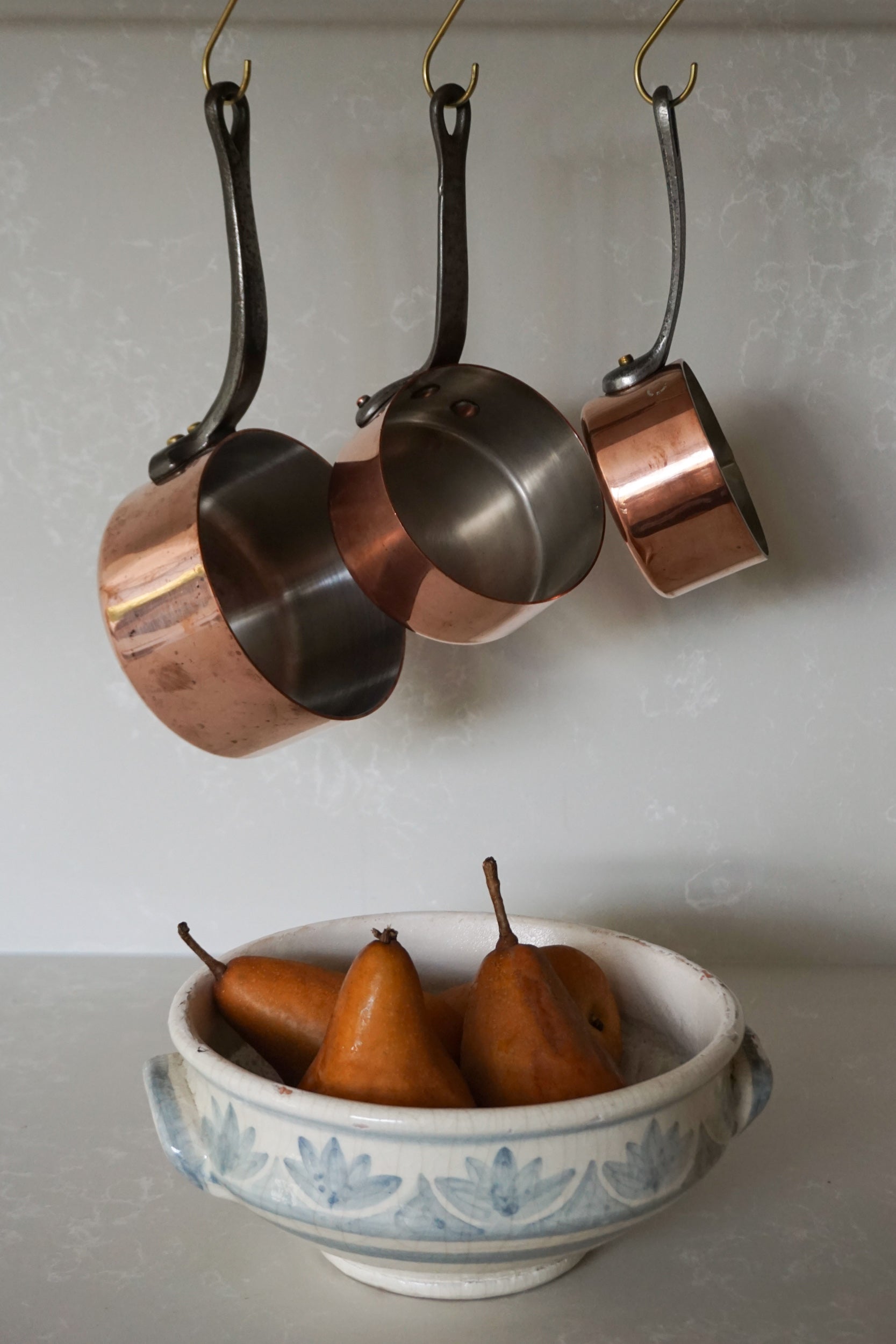 Blue and White Bassine Bowl