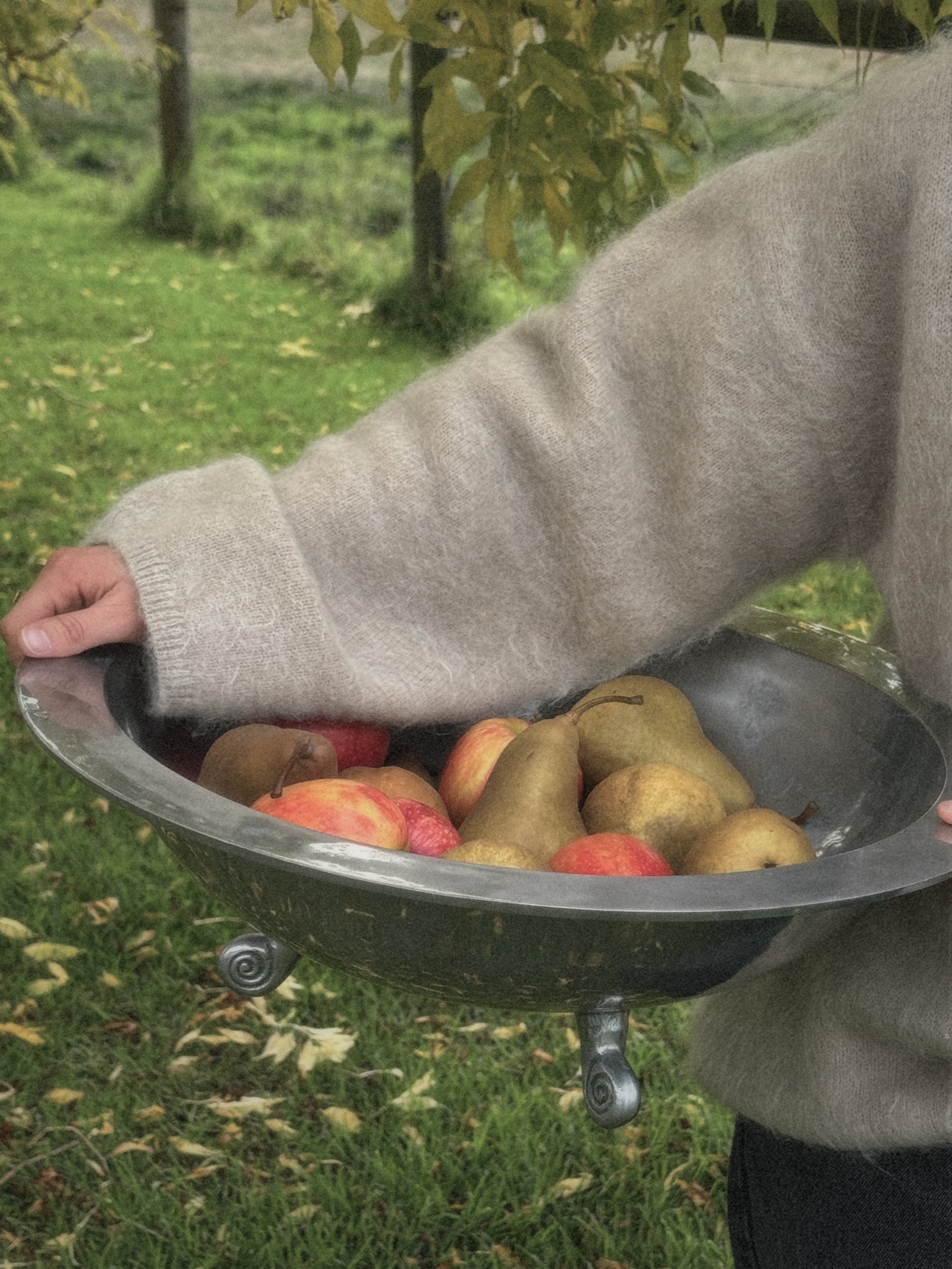 Large Pedestal Fruit Bowl