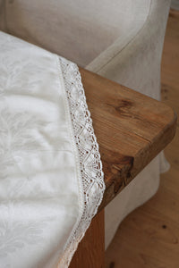 Crocheted Lace Edge Tablecloth