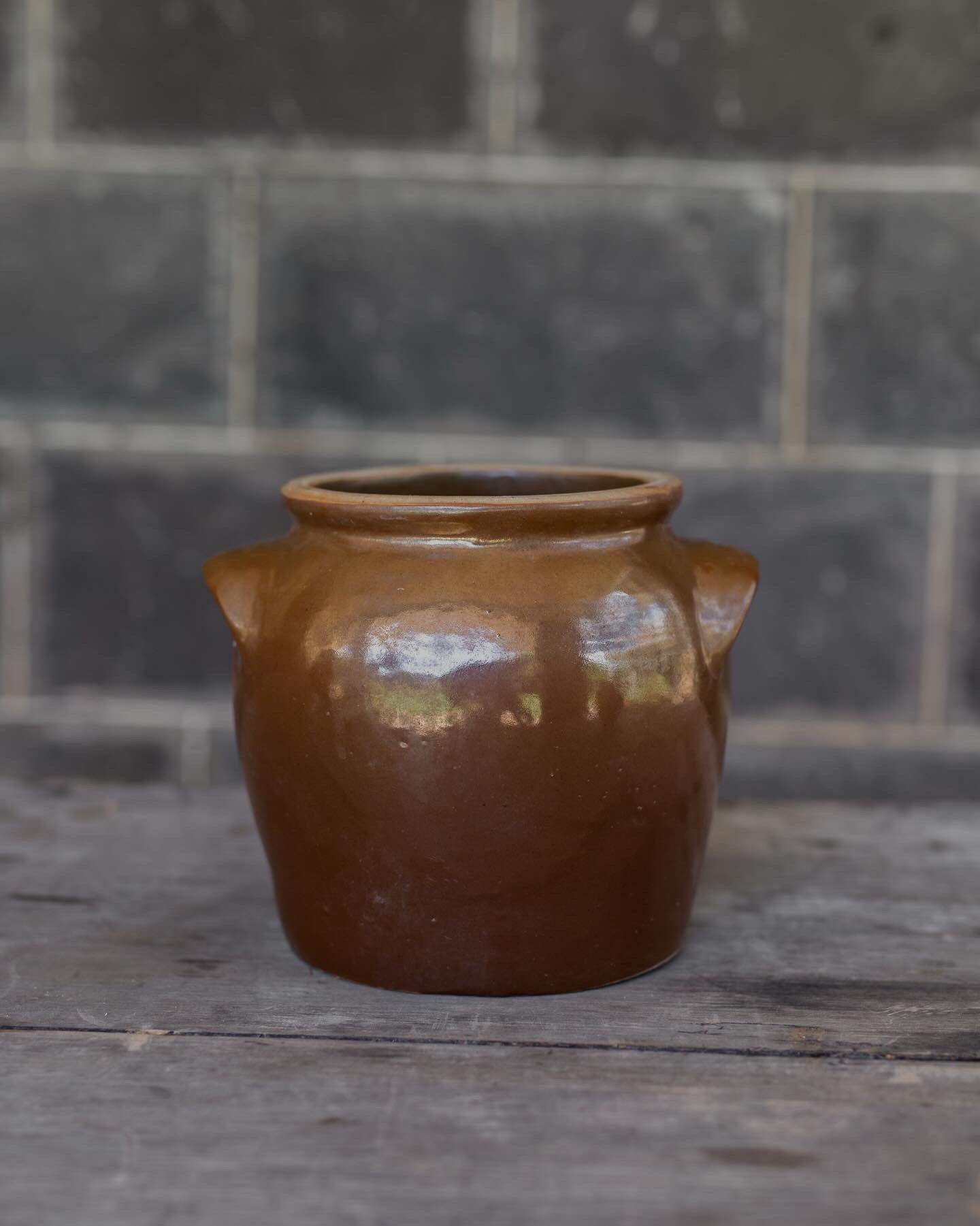 Antique Chocolate Confit Pot