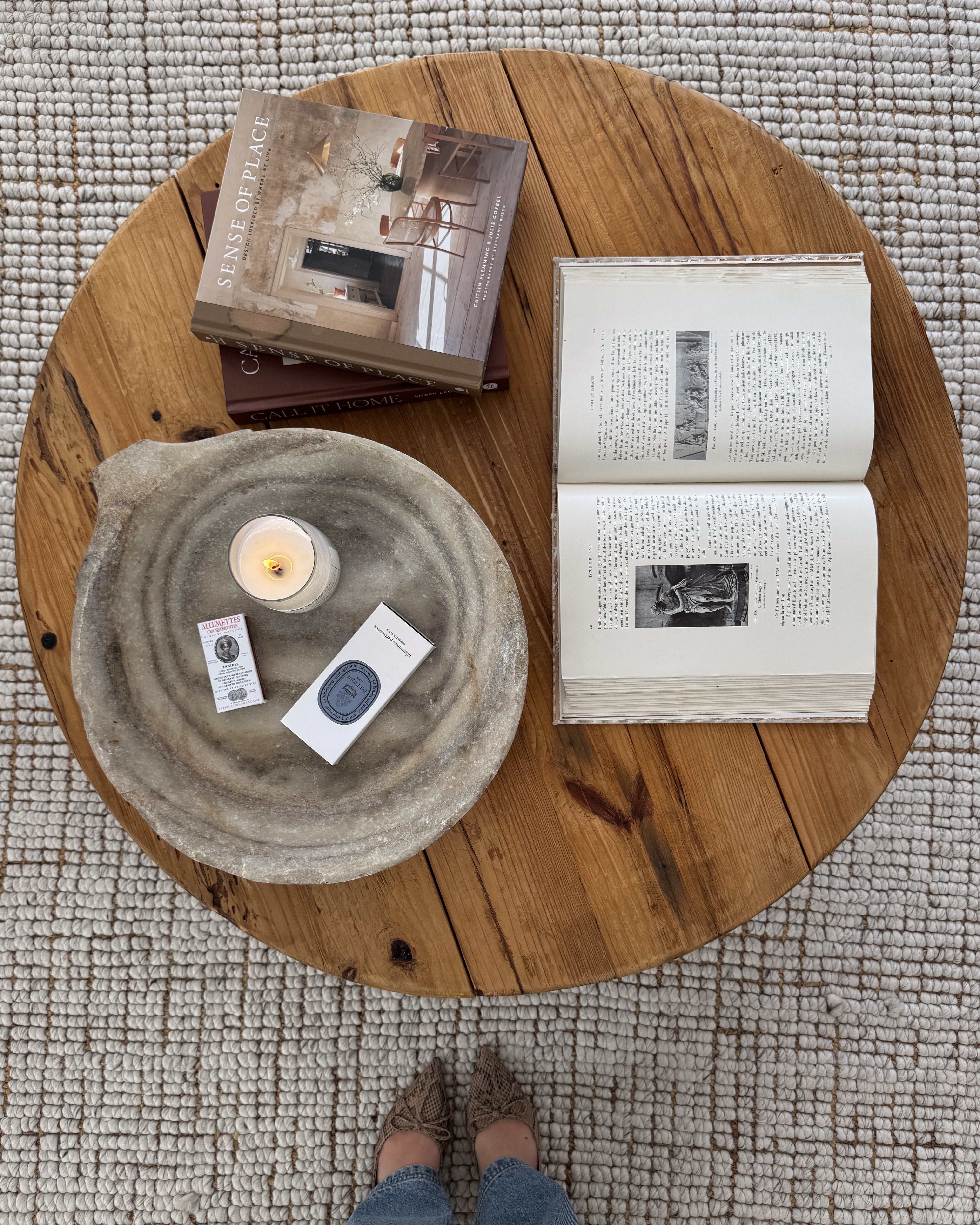 Stone Tray 1 (Beige)