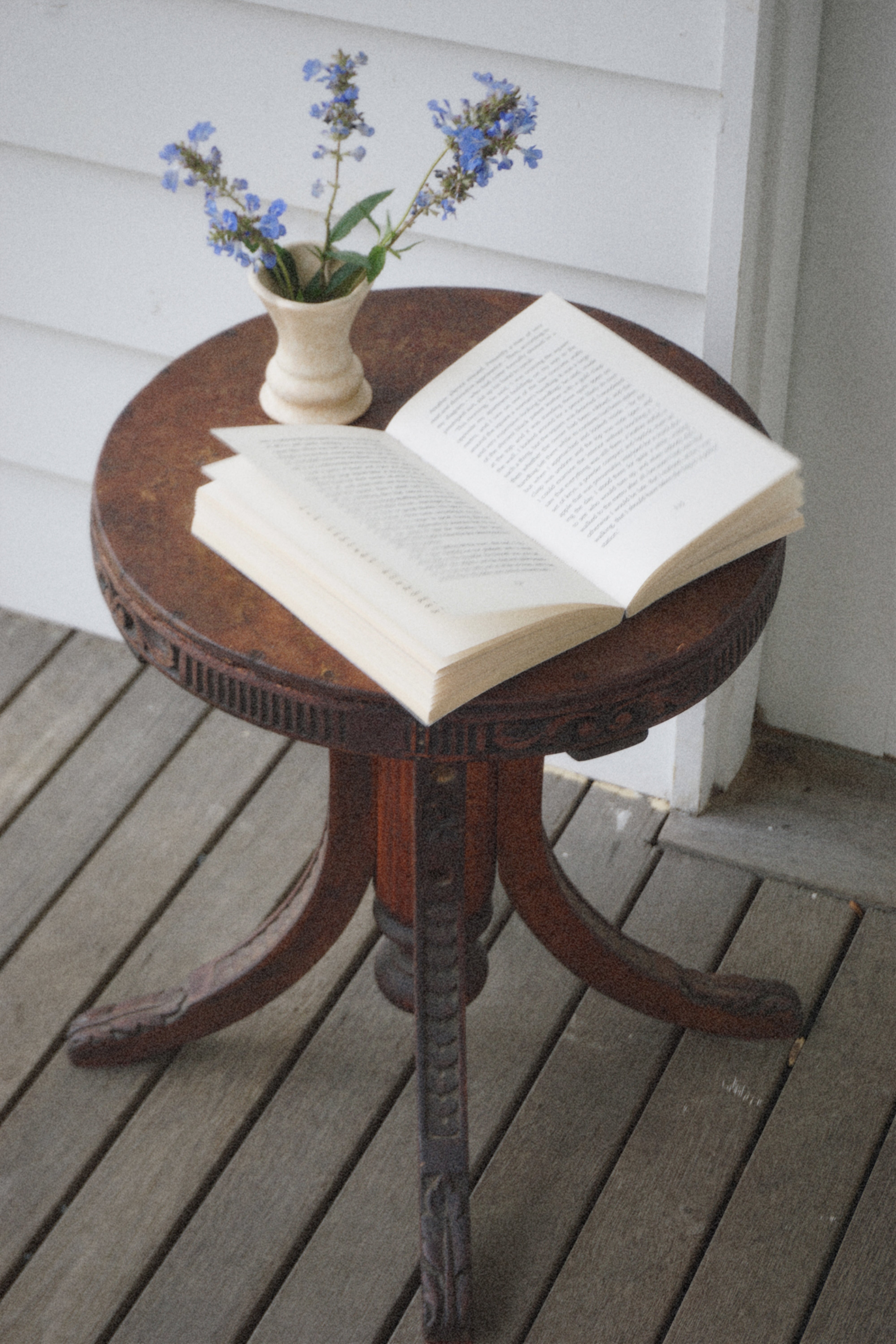 Beige Stone "Posy" Vase