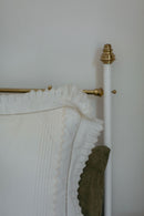 Pair of Broderie Anglaise European Cushion Covers