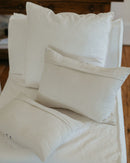 Cherry Stripe Grain Sack Cushion Cover