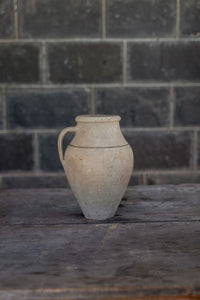 Large Rustic Vessel with Stripe