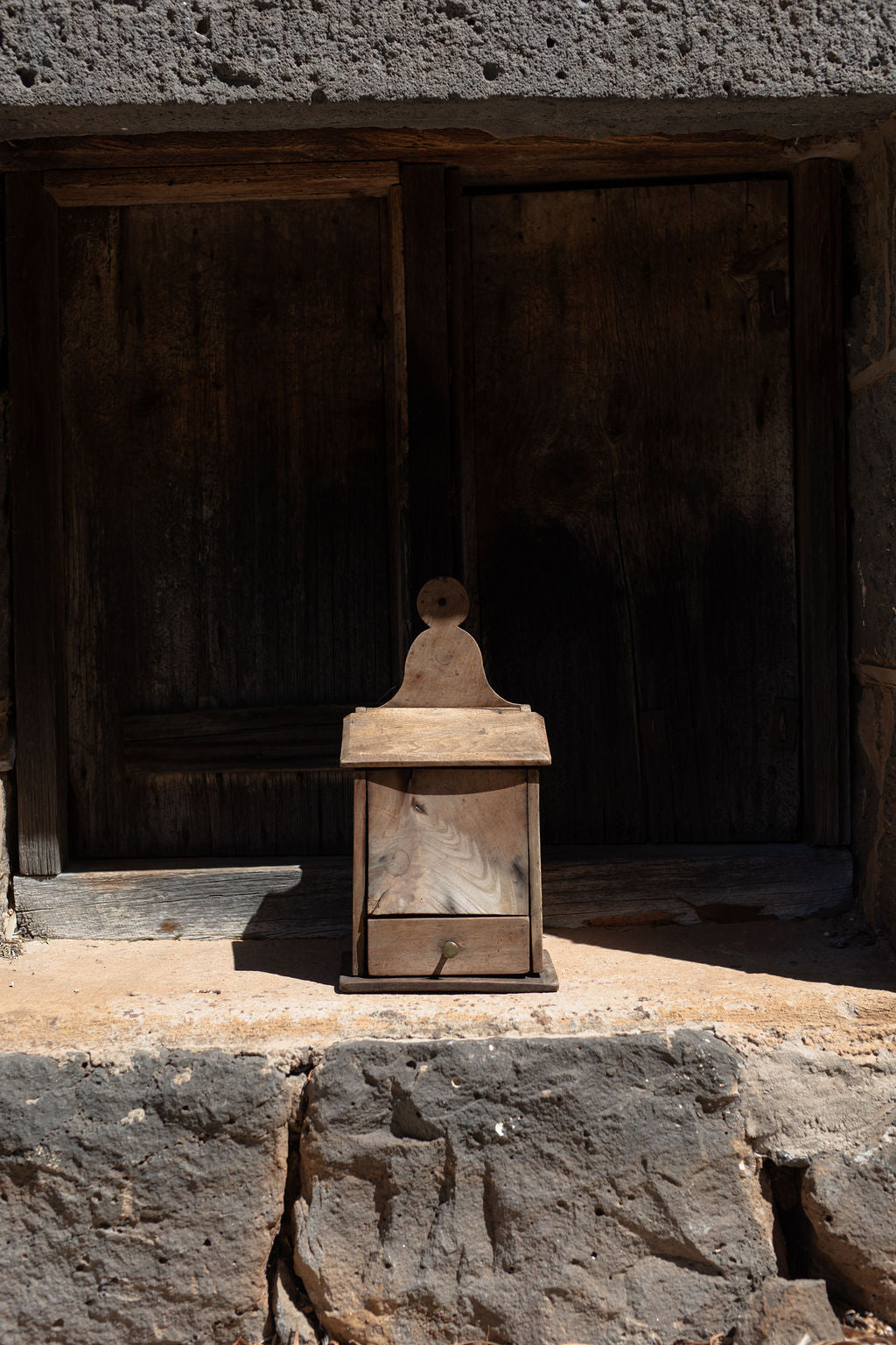 French Timber Salt Box