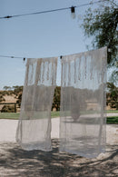 Pair of Cotton Voile Curtains