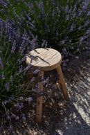 Large Timber Stool