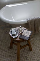 Large Timber Stool